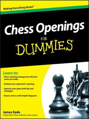 cover image of Chess Openings For Dummies